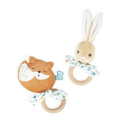 Kaloo Anneaux De Dentition^Anneau De Dentition Lapin Justin - Bois