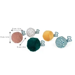 Kaloo Jouets D'Éveil^Balles Sensorielles Pour Bébé - (Set De 5)