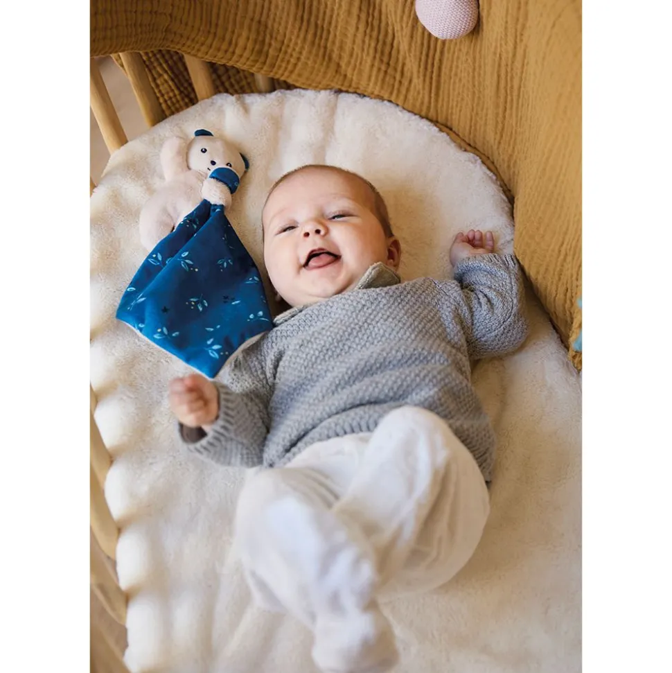 Kaloo Doudou Bleu^Doudou Ours Carre Douceur Noctambule