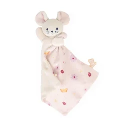 Kaloo Doudou Rose^Doudou Souris Carre Douceur Jolie Marguerite