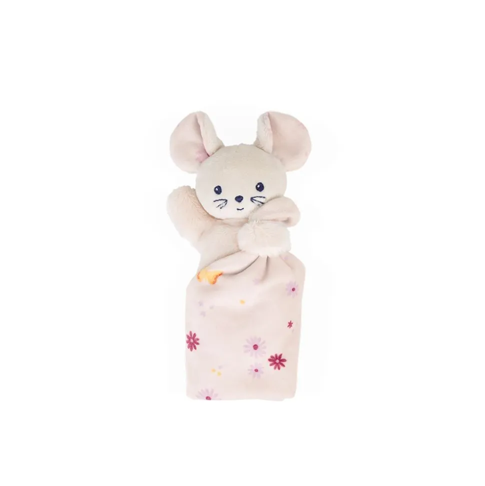 Kaloo Doudou Rose^Doudou Souris Carre Douceur Jolie Marguerite