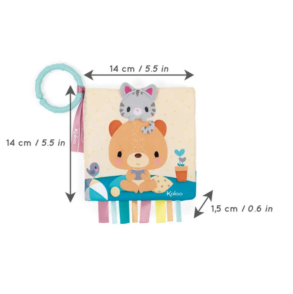 Kaloo Livres En Tissu^Livre D'Éveil "Choo A La Maison"