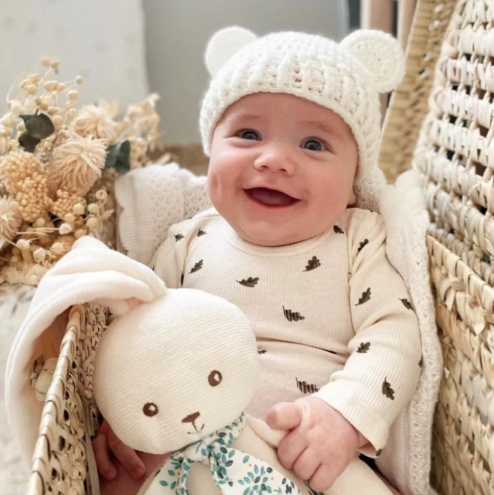 Kaloo Peluche Lapin^Pantin Lapin Creme - 35 Cm