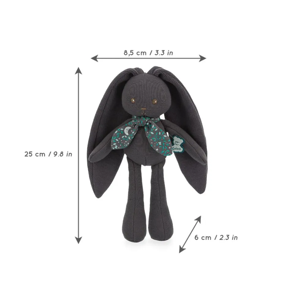 Kaloo Peluche Lapin^Pantin Lapin Gris Violine - 25 Cm