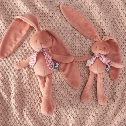 Kaloo Peluche Rose^Pantin Lapin Terracotta - 25 Cm