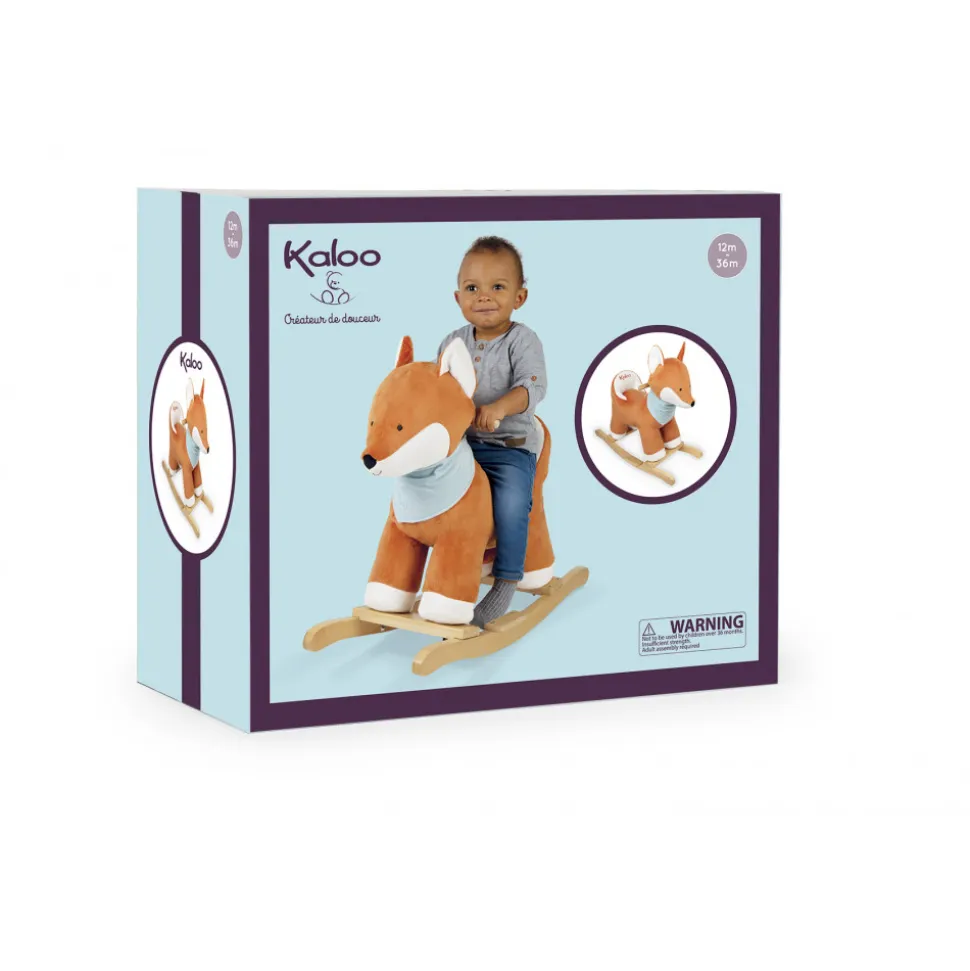 Kaloo Peluche Renard^Peluche A Bascule Renard Paprika