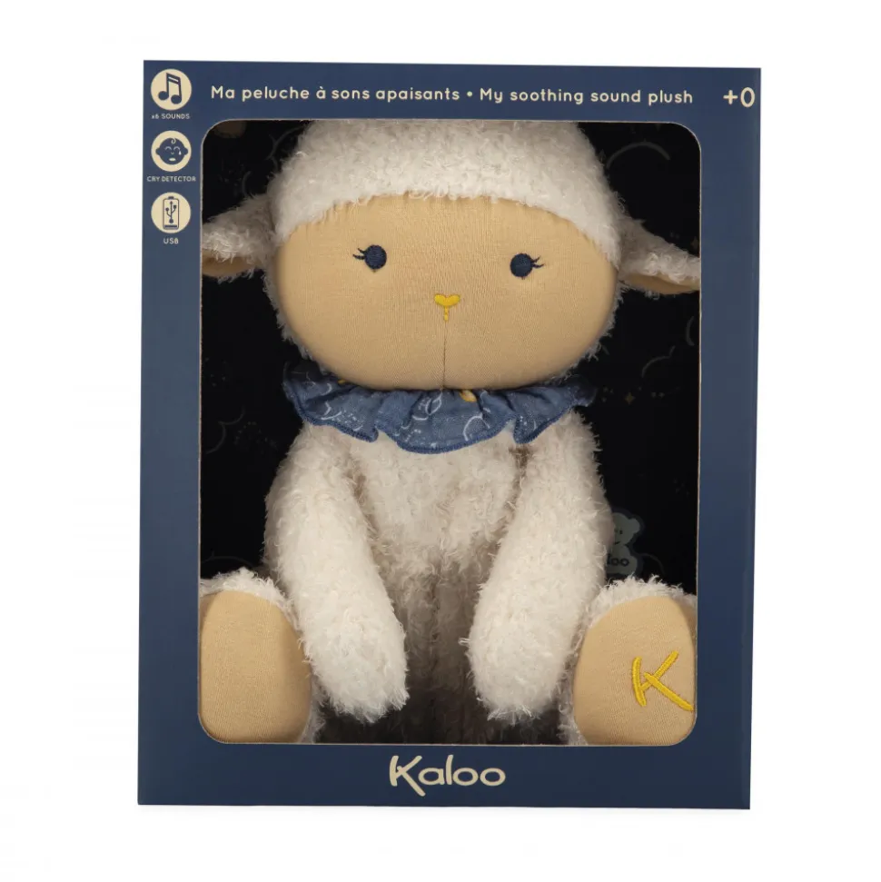 Kaloo Peluches Musicales^Peluche Mouton A Sons Apaisants