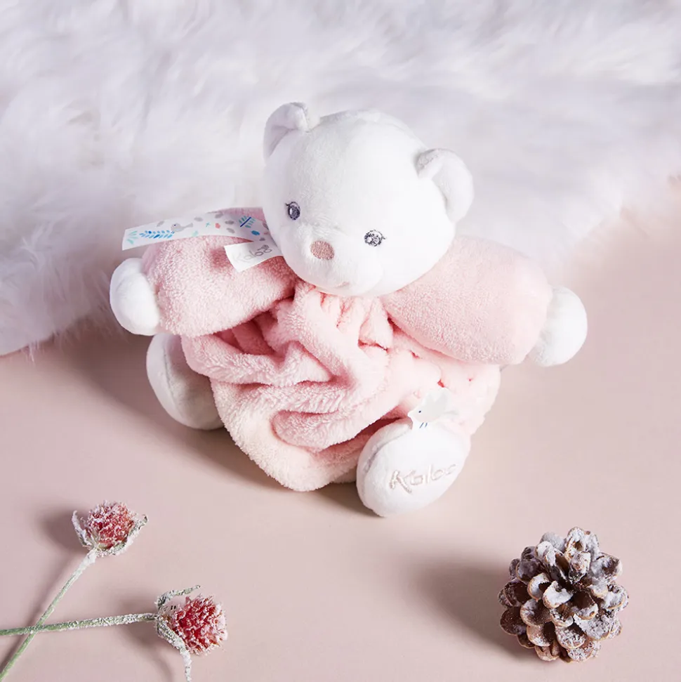 Kaloo Peluche Rose^Peluche Ourson Patapouf Rose Poudre - 20 Cm