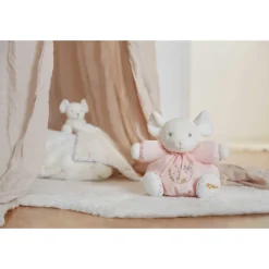 Kaloo Peluche Rose^Peluche Souris Patapouf Rose - 15 Cm