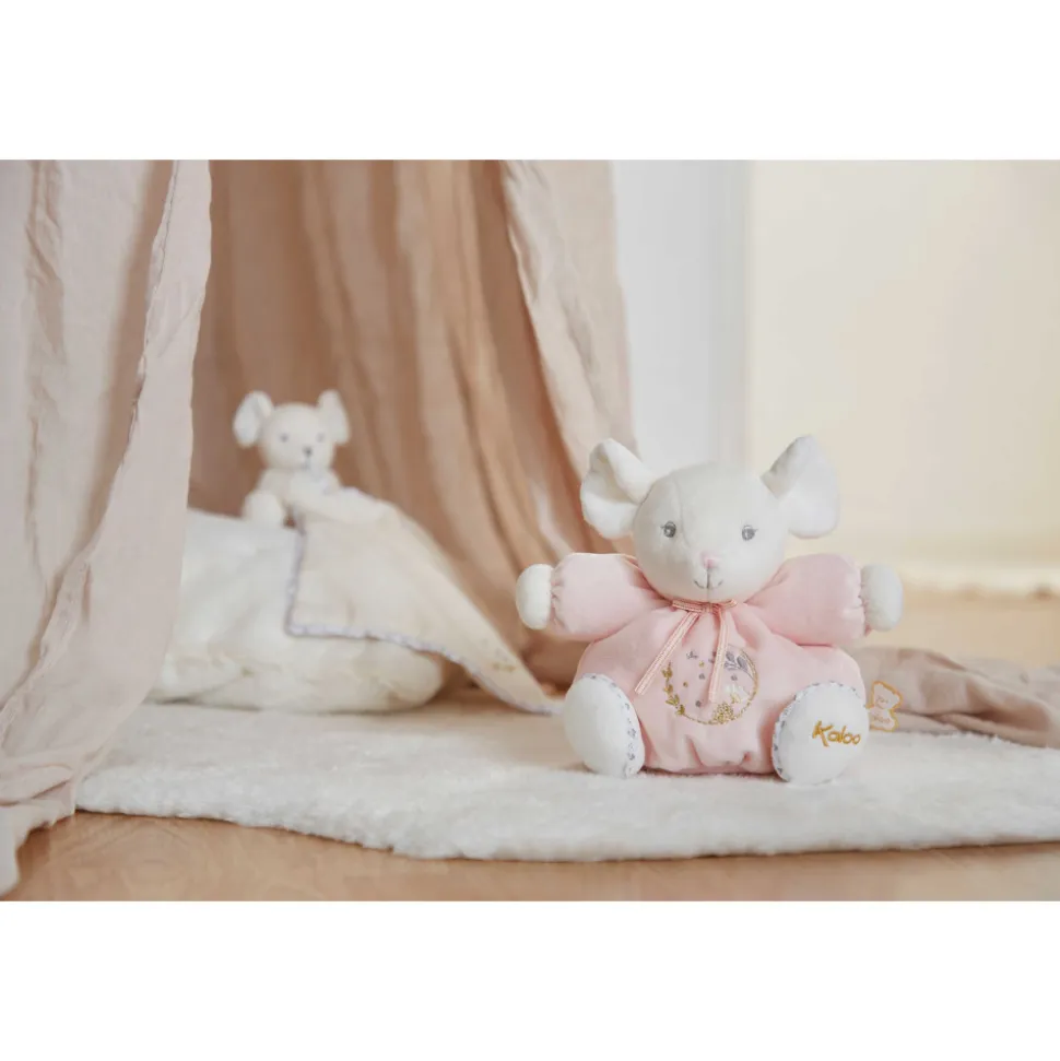 Kaloo Peluche Rose^Peluche Souris Patapouf Rose - 15 Cm